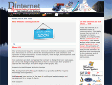 Tablet Screenshot of d4internet.com